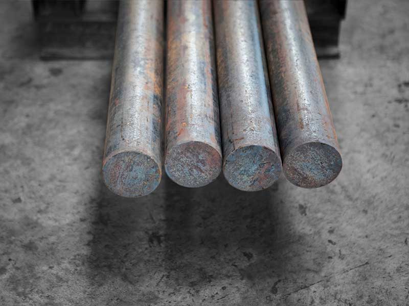 hammer pin shafts raw forged
